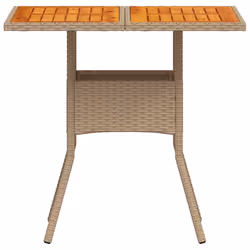VidaXL 368133 table de jardin Beige, Marron - Vue supplémentaire 5