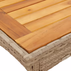 VidaXL 368133 table de jardin Beige, Marron - Vue supplémentaire 8
