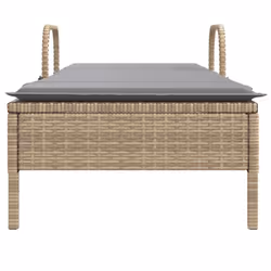 VidaXL 368311 chaise d'extérieur Linge Siège rembourré Polyuréthane, Acier Gris - Vue supplémentaire 4