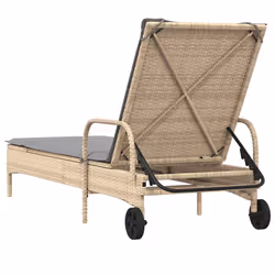 VidaXL 368311 chaise d'extérieur Linge Siège rembourré Polyuréthane, Acier Gris - Vue supplémentaire 6