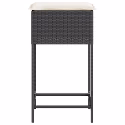 VidaXL 368317 chaise d'extérieur Terrace Siège rembourré Polyuréthane, Acier Crème, Blanc - Vue supplémentaire 6
