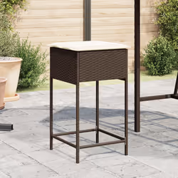 VidaXL 368318 chaise d'extérieur Terrace Siège rembourré Polyuréthane, Acier Crème, Blanc - Vue supplémentaire 2