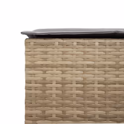 VidaXL 368320 chaise d'extérieur Terrace Siège rembourré Polyuréthane, Acier Gris - Vue supplémentaire 8