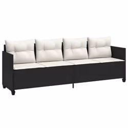 VidaXL 368326, Linge, Siège rembourré, Polyuréthane, Acier, Crème, Blanc, 110 kg, 2040 mm