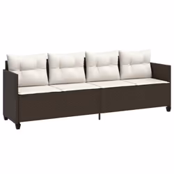 VidaXL 368327, Linge, Siège rembourré, Polyuréthane, Acier, Crème, Blanc, 110 kg, 2040 mm