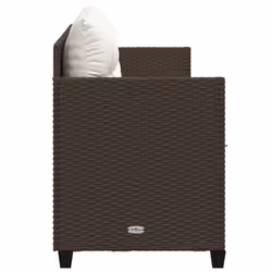 VidaXL 368327 chaise d'extérieur Linge Siège rembourré Polyuréthane, Acier Crème, Blanc - Vue supplémentaire 5