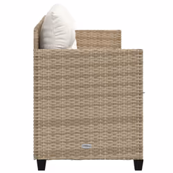 VidaXL 368330 chaise d'extérieur Linge Siège rembourré Polyuréthane, Acier Crème, Blanc - Vue supplémentaire 5
