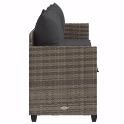 VidaXL 368346 chaise d'extérieur Linge Siège rembourré Polyuréthane, Acier Gris - Vue supplémentaire 6