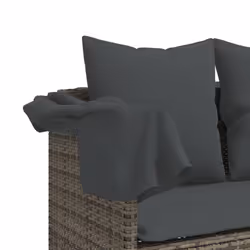VidaXL 368346 chaise d'extérieur Linge Siège rembourré Polyuréthane, Acier Gris - Vue supplémentaire 8