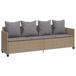 VidaXL 368347, Linge, Siège rembourré, Polyuréthane, Acier, Gris, 110 kg, 2040 mm