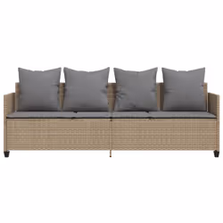 VidaXL 368347 chaise d'extérieur Linge Siège rembourré Polyuréthane, Acier Gris - Vue supplémentaire 5