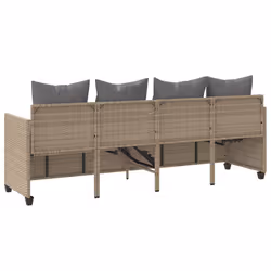 VidaXL 368347 chaise d'extérieur Linge Siège rembourré Polyuréthane, Acier Gris - Vue supplémentaire 7