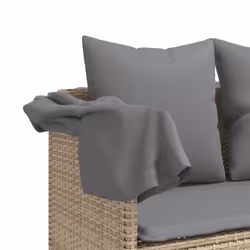 VidaXL 368347 chaise d'extérieur Linge Siège rembourré Polyuréthane, Acier Gris - Vue supplémentaire 8