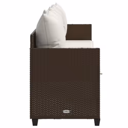 VidaXL 368354 chaise d'extérieur Linge Siège rembourré Polyuréthane, Acier Crème, Blanc - Vue supplémentaire 6
