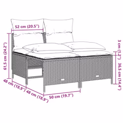 VidaXL 368376 ensemble de meubles de jardin - Vue supplémentaire 7