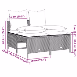 VidaXL 368385 ensemble de meubles de jardin - Vue supplémentaire 7