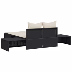 VidaXL 368389 chaise d'extérieur Linge Siège rembourré Polyuréthane, Acier Crème, Blanc - Vue supplémentaire 6