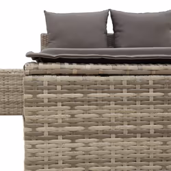 VidaXL 368391 chaise d'extérieur Linge Siège rembourré Polyuréthane, Acier Gris - Vue supplémentaire 7