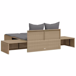VidaXL 368392 chaise d'extérieur Linge Siège rembourré Polyuréthane, Acier Gris - Vue supplémentaire 6