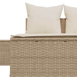 VidaXL 368393 chaise d'extérieur Linge Siège rembourré Polyuréthane, Acier Crème, Blanc - Vue supplémentaire 7