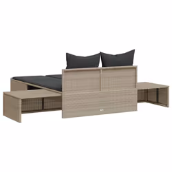 VidaXL 368394 chaise d'extérieur Linge Siège rembourré Polyuréthane, Acier Gris - Vue supplémentaire 6