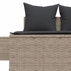 VidaXL 368394 chaise d'extérieur Linge Siège rembourré Polyuréthane, Acier Gris - Vue supplémentaire 7
