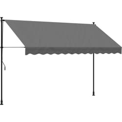 Vidaxl - Auvent rétractable anthracite 300x150 m tissu et acier