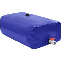 Vidaxl - Réservoir d'eau avec robinet pliable 360 l pvc