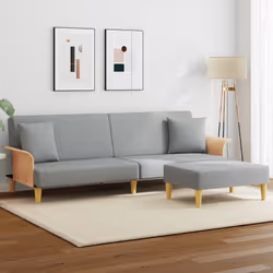 VidaXL 3216215 canapé Gris