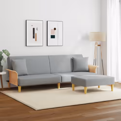 VidaXL 3216215 canapé Gris