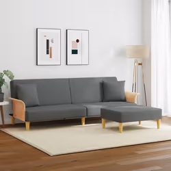 VidaXL 3216216 canapé Gris
