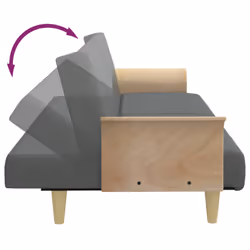 VidaXL 3216216 canapé Gris - Vue supplémentaire 6
