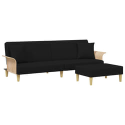 VidaXL 3216217 canapé Noir