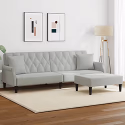 VidaXL 3216219 canapé Gris