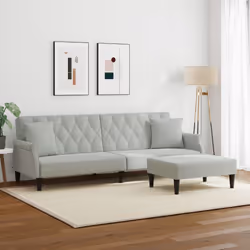 VidaXL 3216219 canapé Gris
