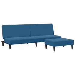 VidaXL 3216230, Bleu, mousse, Polyester, Polywood, 770 mm, 550 mm, 310 mm