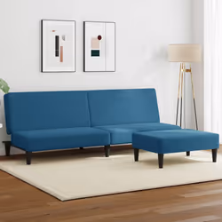 VidaXL 3216230 canapé Bleu