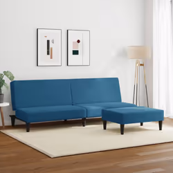 VidaXL 3216230 canapé Bleu