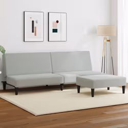 VidaXL 3216231 canapé Gris