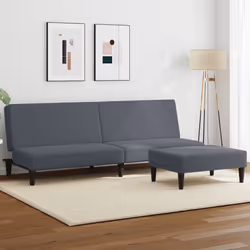VidaXL 3216232, Gris, mousse, Polyester, Polywood, 770 mm, 550 mm, 310 mm