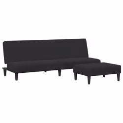 VidaXL 3216234, Noir, mousse, Polyester, Polywood, 770 mm, 550 mm, 310 mm