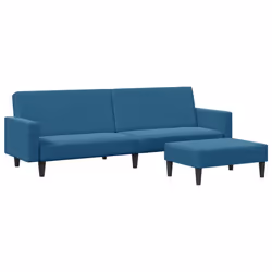 VidaXL 3216235, Bleu, mousse, Polyester, Polywood, 770 mm, 550 mm, 310 mm