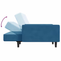 VidaXL 3216235 canapé Bleu - Vue supplémentaire 6