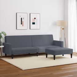 VidaXL 3216237 canapé Gris