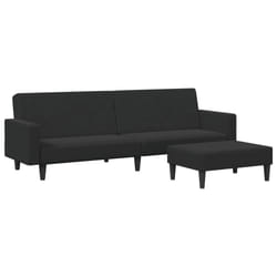 VidaXL 3216239 canapé Noir