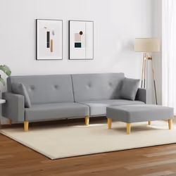 VidaXL 3216240 canapé Gris