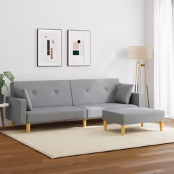 VidaXL 3216240 canapé Gris