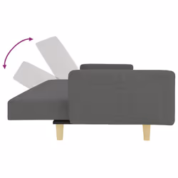VidaXL 3216241 canapé Gris - Vue supplémentaire 6