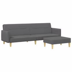 VidaXL 3216244, Gris, mousse, Polyester, Polywood, 770 mm, 550 mm, 310 mm