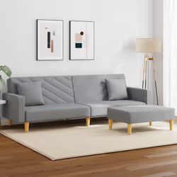 VidaXL 3216258 canapé Gris